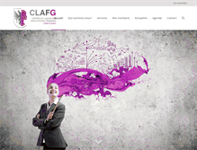 Tablet Screenshot of clafg.ch